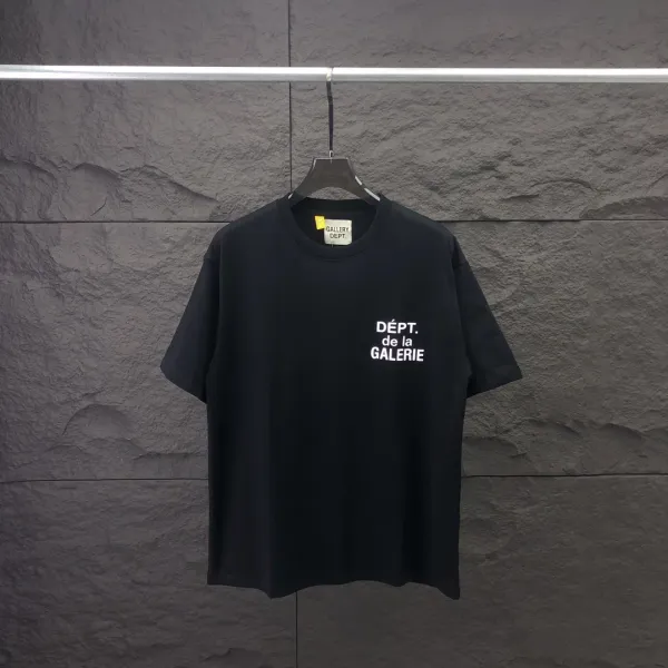 Gallery Dept. Logo Print Lime Green T-Shirt - 14