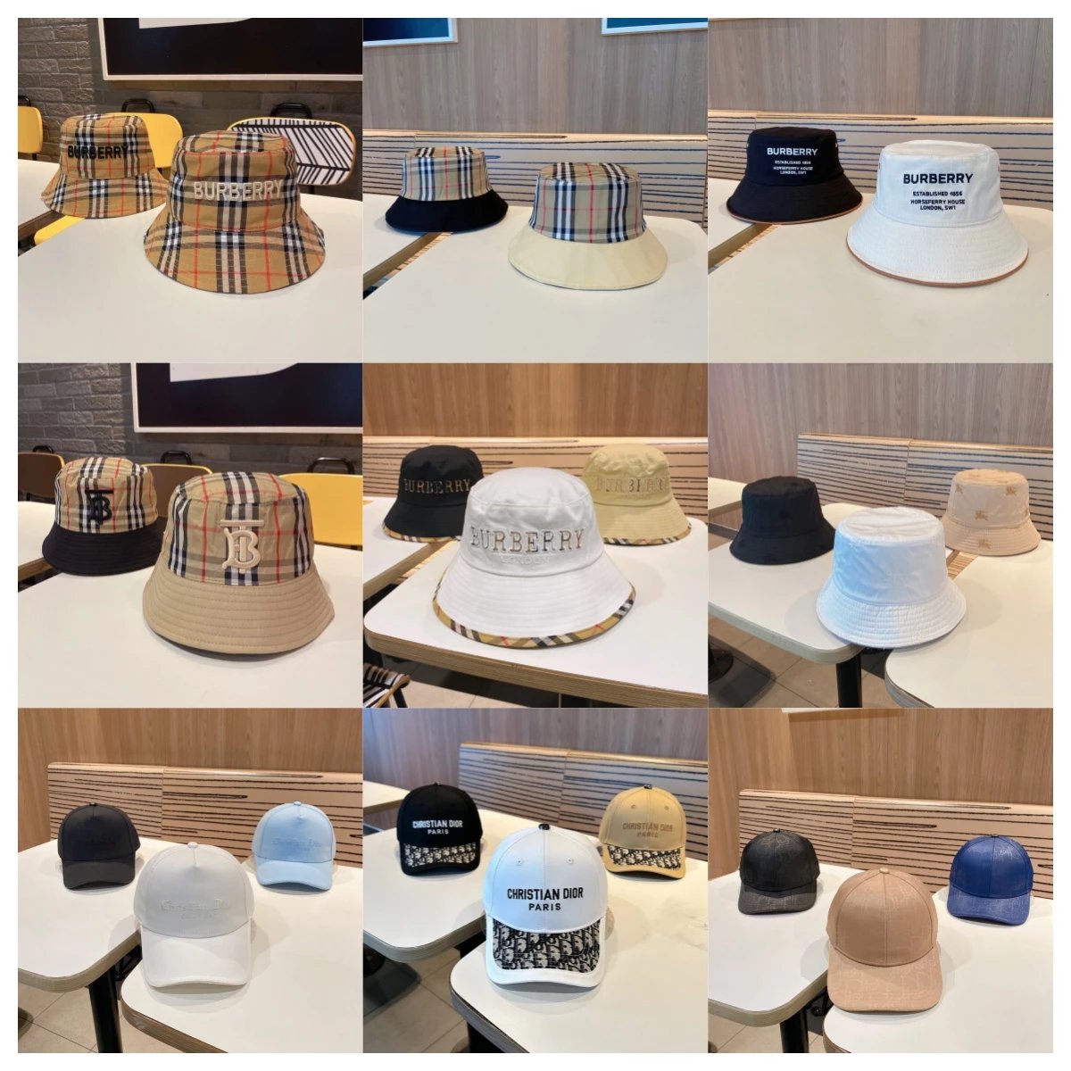 Burberry Check Print & Christi