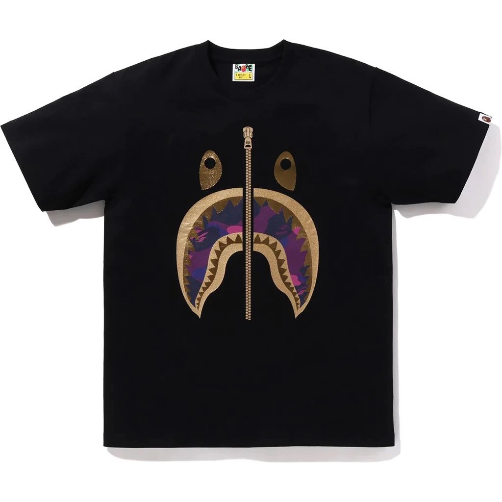 A Bathing Ape (B)APE 93 Graphic Black T-Shirt - 7