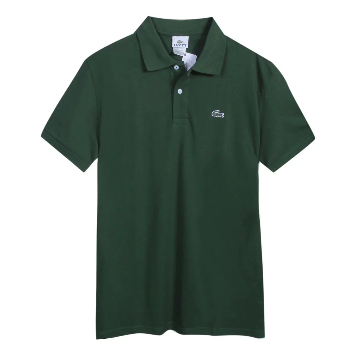 Lacoste Classic Polo Shirt Lime Green Polo - 15