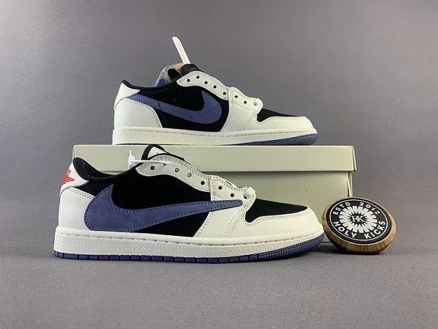 Nike Sneakers Air Jordan 1 Low x Travis Scott with reverse Swoosh product detail image 10