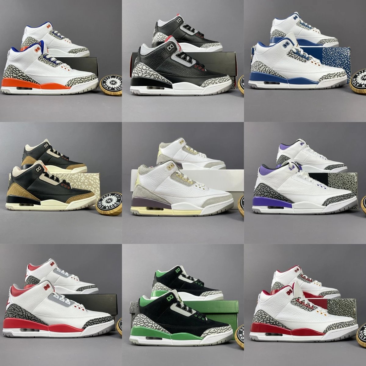 Air Jordan 3 OG Sneakers [J3 O
