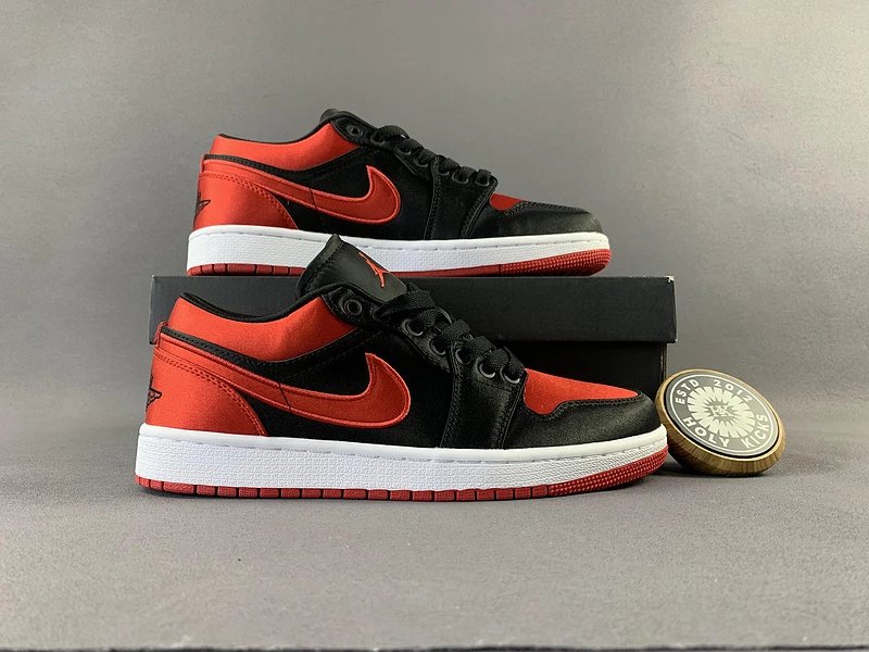 Nike Court Borough Low 2 Black / University Red Sneakers - 8