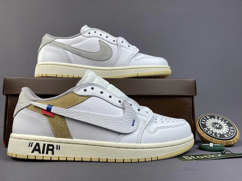 Nike Air Jordan 1 Low 'Mocha' Sneakers - 5