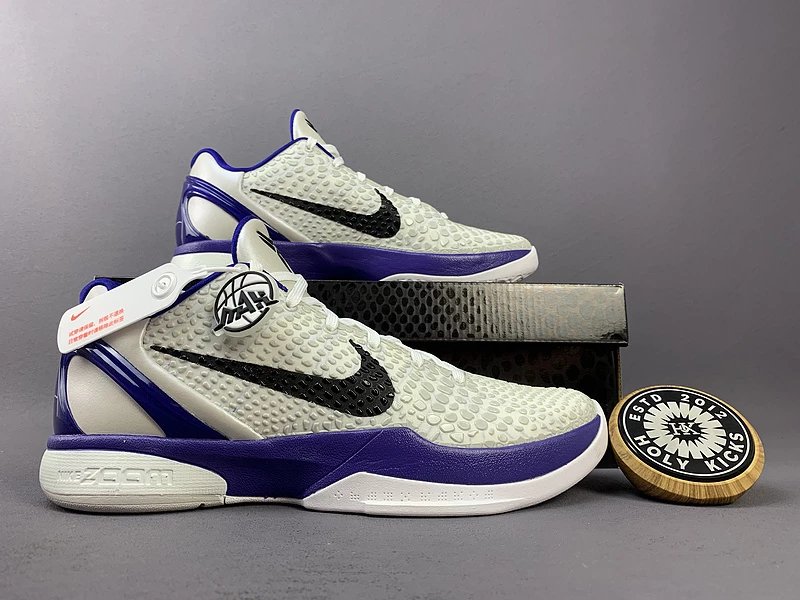 Nike Kobe 6 Protro White Purple Black