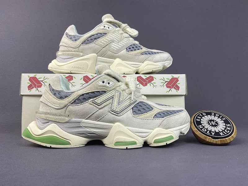 New Balance 9060 Teddy Fresh Grey Green