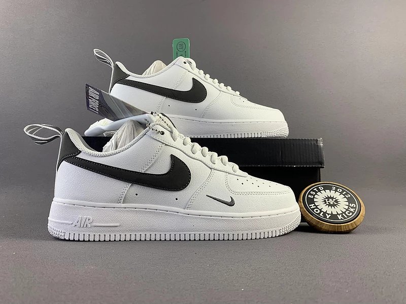 Nike Air Force 1 Low White Black Utility Mini Swoosh