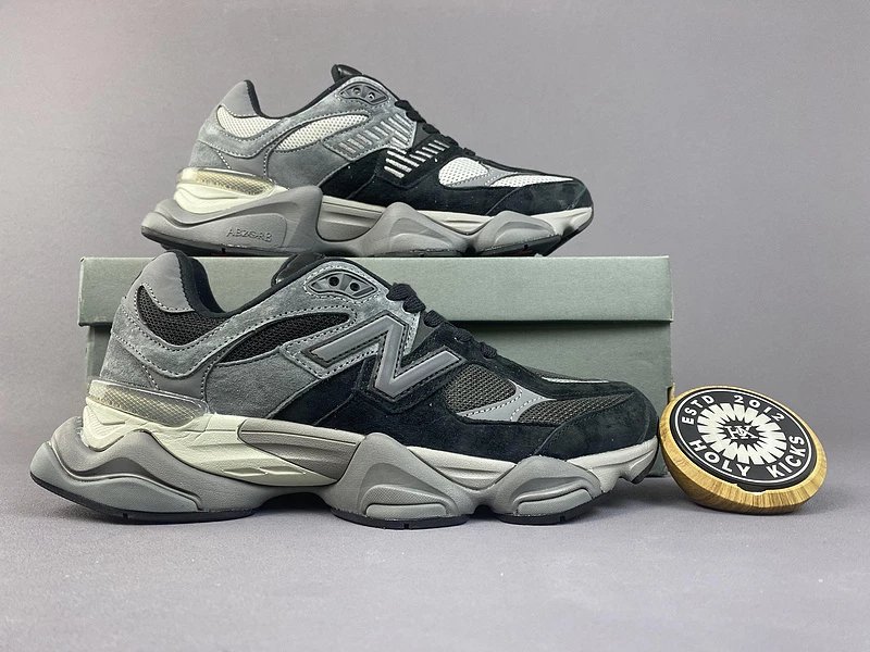 New Balance 9060 Black Grey Castlerock