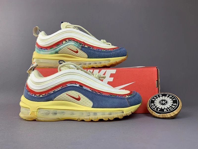 Corteiz Air Max 95 Olive Green Sneakers - 16