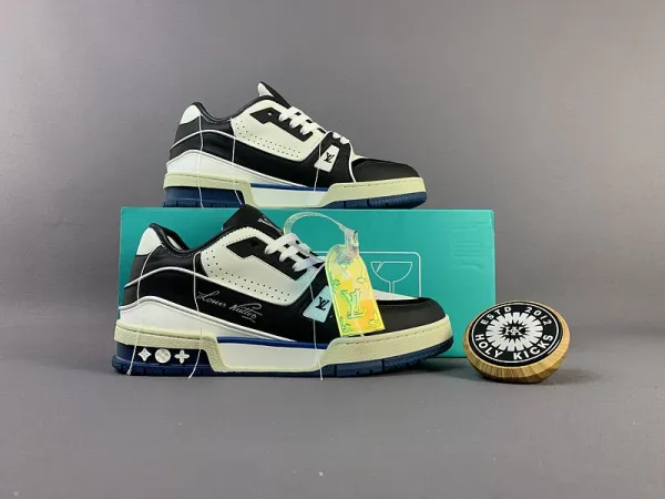 Louis Vuitton Trainer Low Red and White Sneakers - 14