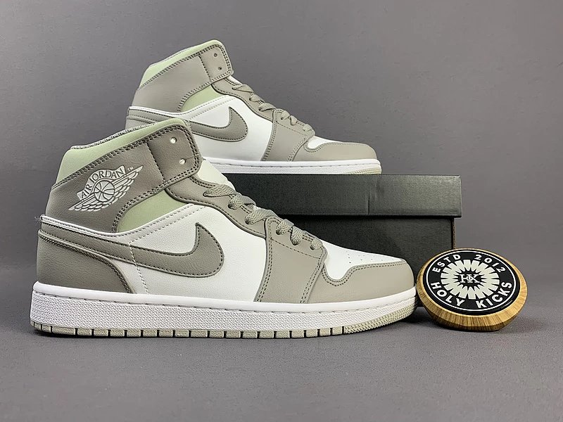 Air Jordan 1 Mid Green Mint Pink Sneakers Basketball Shoes product detail 15 in Litbuy spreadsheet finds