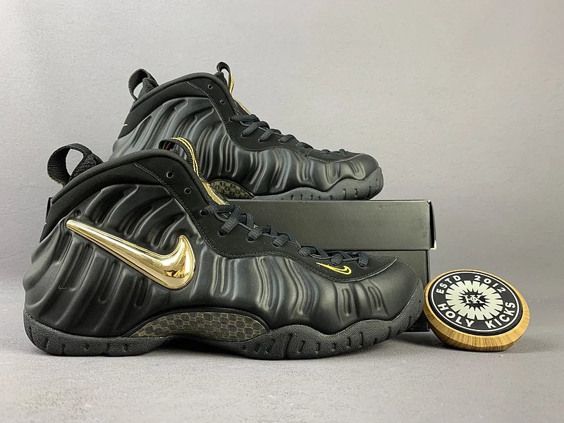 Nike Air Foamposite Pro Black Gold