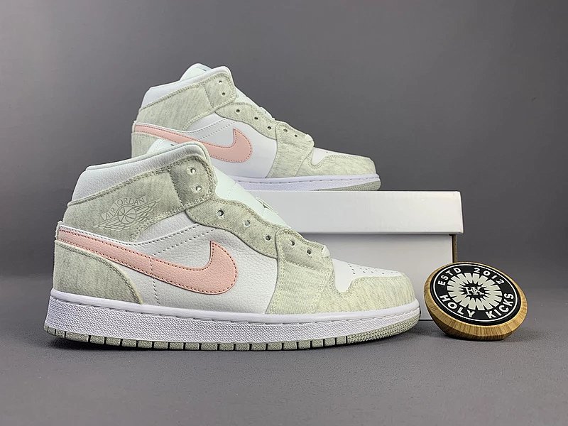 Air Jordan 1 Mid Wolf Grey Sneakers Basketball Shoes product detail 2 in Litbuy spreadsheet finds