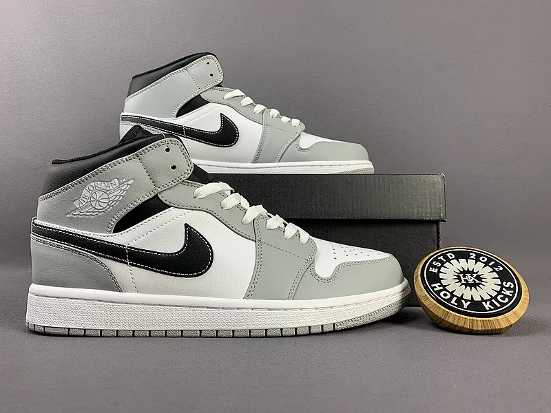 Air Jordan 1 Mid Wolf Grey Sneakers Basketball Shoes product detail 16 in Litbuy spreadsheet finds