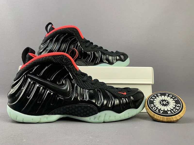 Nike Air Foamposite Pro Black Red Glow