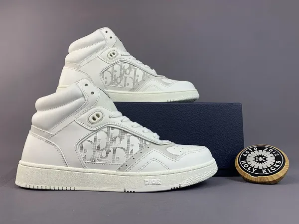 Dior B23 Oblique White Sneakers - 10