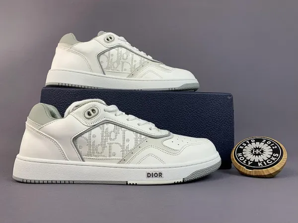 Dior B23 Oblique White Sneakers - 6
