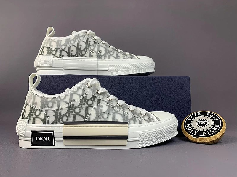Dior B23 Oblique Print White and Gold Chunky Sneakers product detail 15 in Litbuy spreadsheet finds