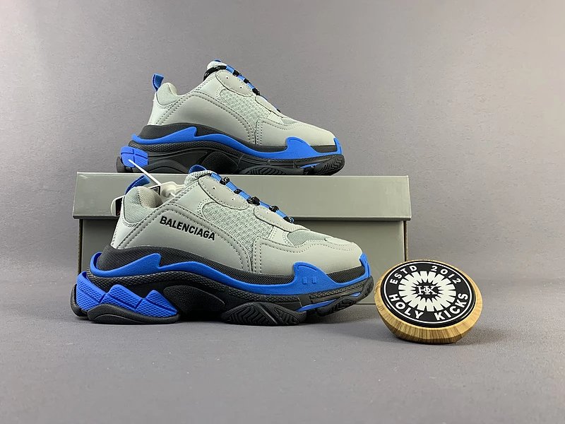 Balenciaga Triple S Grey Black Blue