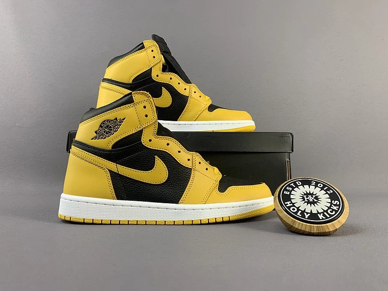 Jordan 1 Retro High OG Pollen Yellow Black