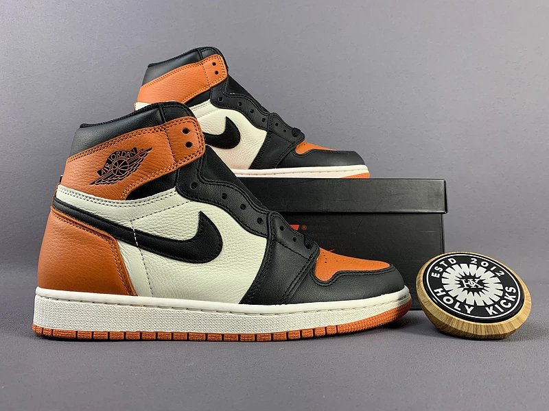 Jordan 1 Retro High OG Shattered Backboard Orange Black