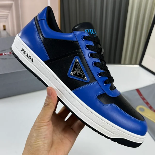 Prada Sneakers Low-top lace-up triangle-logo product detail image 9