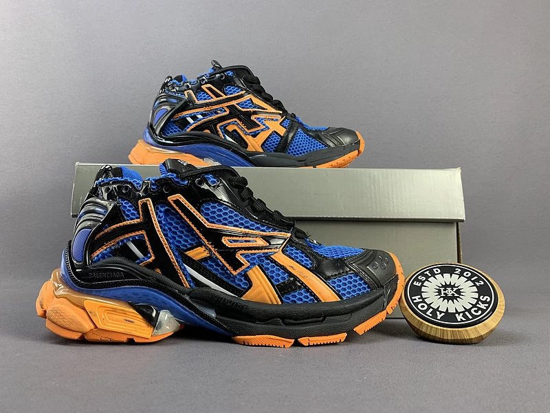Balenciaga Track 2 Blue Orange