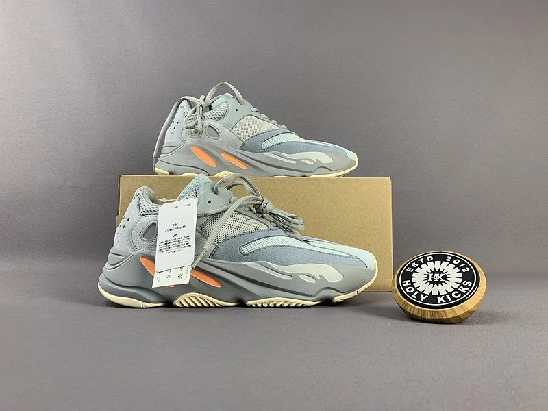 Adidas Yeezy Boost 700 Inertia Grey Orange