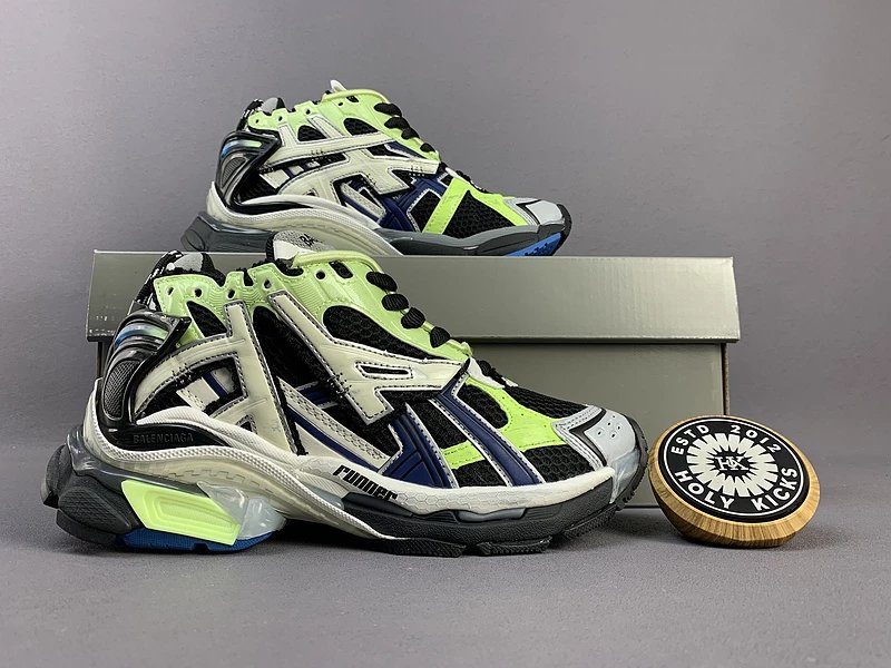 Balenciaga Runner Black/Neon Green
