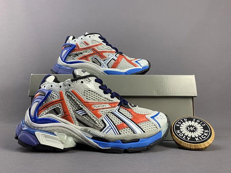 Balenciaga Track Grey/Red/Blue
