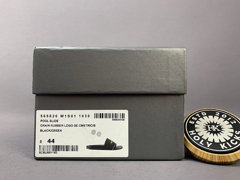 Balenciaga Pool Slide Gray Slippers product detail 2 in Litbuy spreadsheet finds