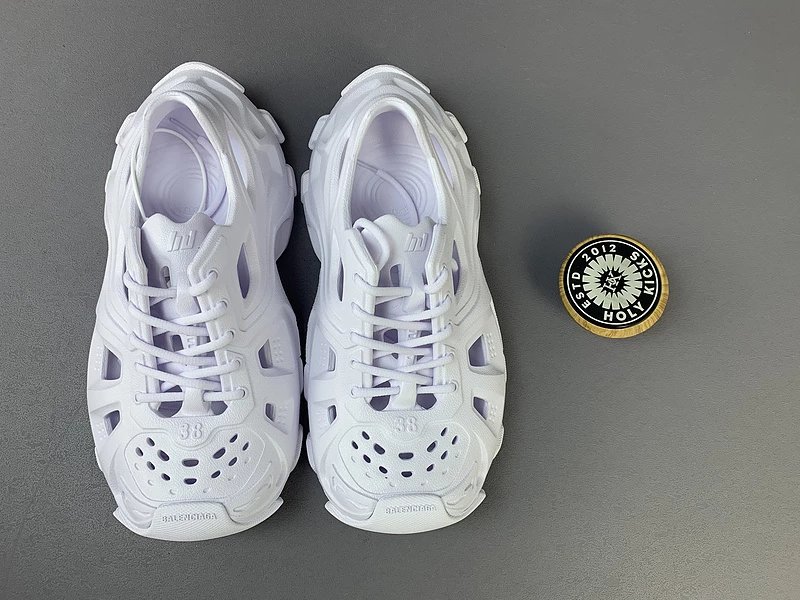 Balenciaga Track 2 White Chunky Sneakers - 14
