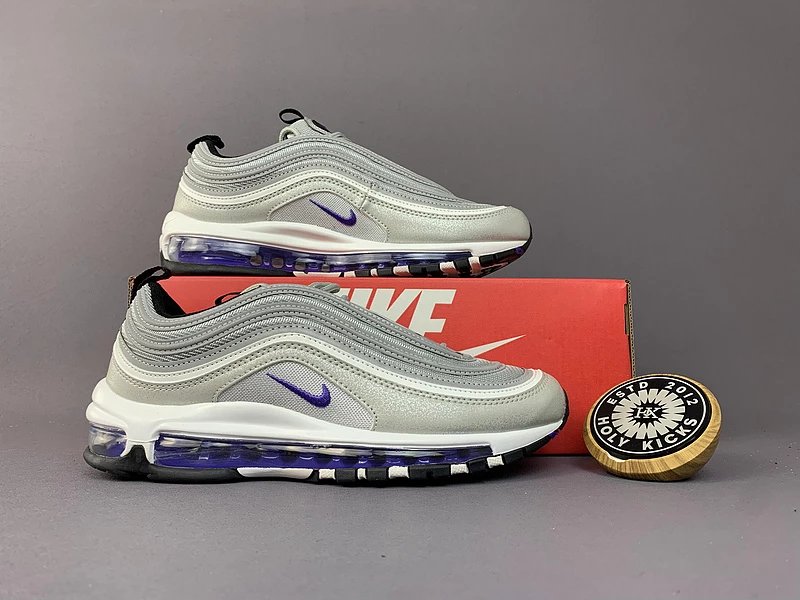 Nike Air Max 97 'Holy Kicks' Navy Blue Sneakers - 14