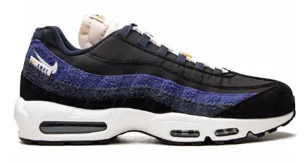 Nike Air Max 95 Gray Black Yellow Sneakers - 14