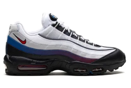 Nike Air Max 95 Gray Black Yellow Sneakers - 9