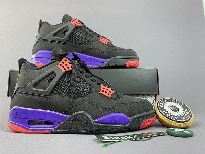 Air Jordan 4 Retro White Cement Grey Sneakers - 6