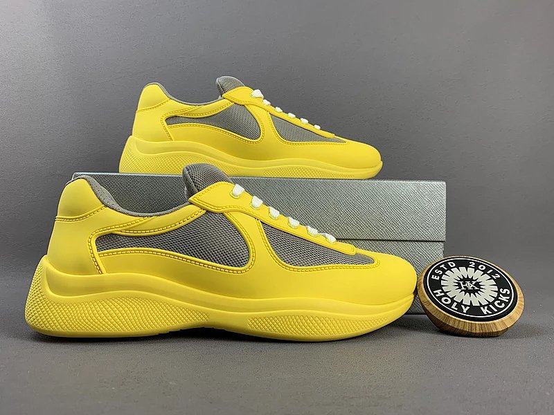Prada Cloudbust Thunder Neon Green Sneakers Chunky Sneakers product detail 2 in Litbuy spreadsheet finds