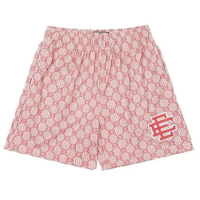 Eric Emanuel Shorts Mesh basketball with lightning star print product detail image 14