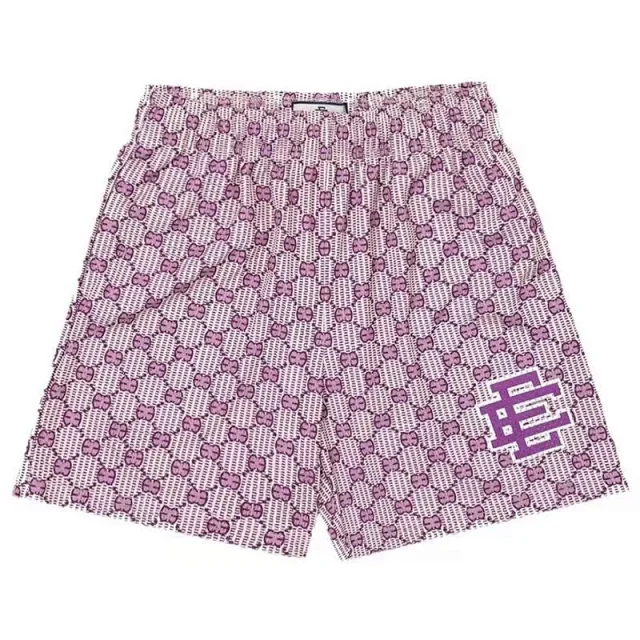 Eric Emanuel Shorts Mesh basketball with lightning star print product detail image 15