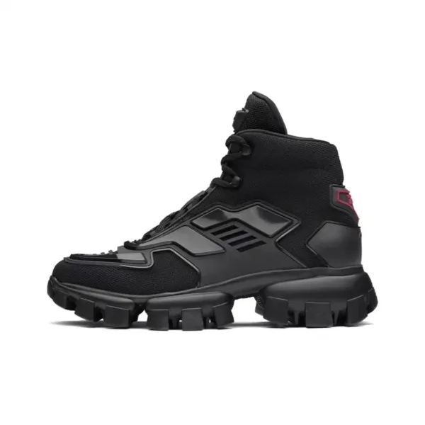 Prada Re-Nylon Cloudbust Trek Black Sneakers - 12