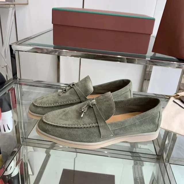 Stefano Ricci Leather Shoes Suede tassel loafers product detail image 12