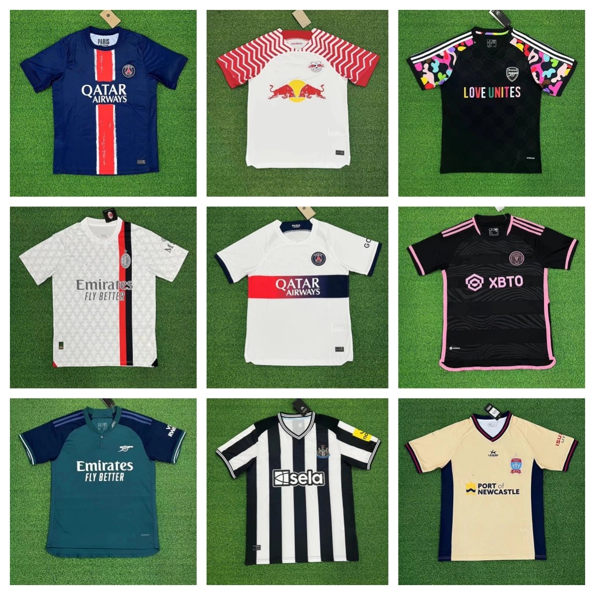 Various Football Club Jerseys 