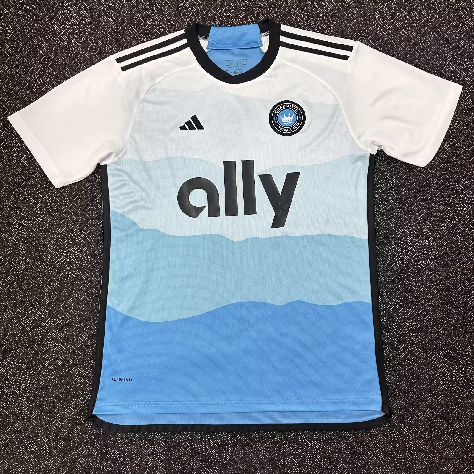 Adidas LA Galaxy 2023 Away Jersey Teal with Yellow Accents - 15