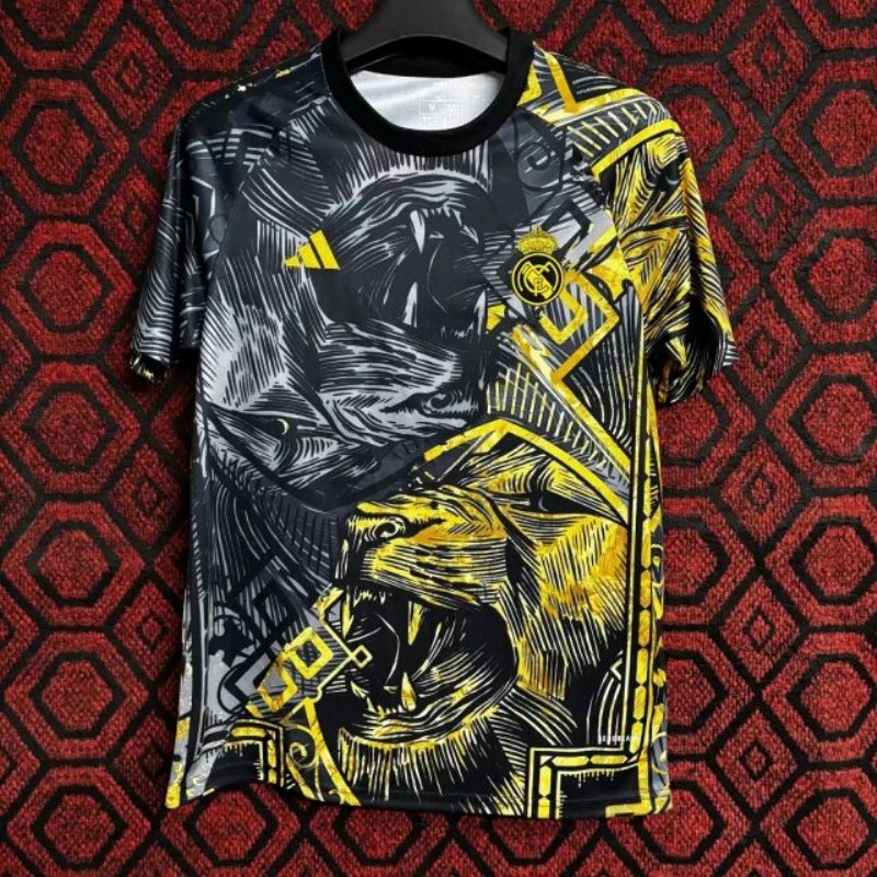 Adidas Real Madrid Lion Black/Yellow