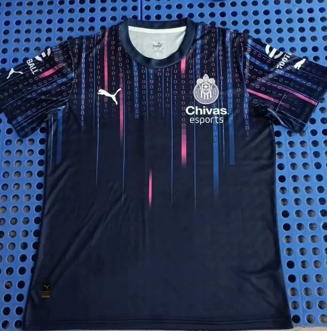 Puma Chivas Esports Digital Binary Jersey Black