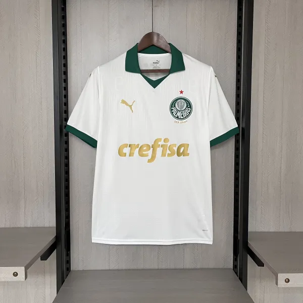 Puma Palmeiras 2024 Away Jersey White / Green - 1