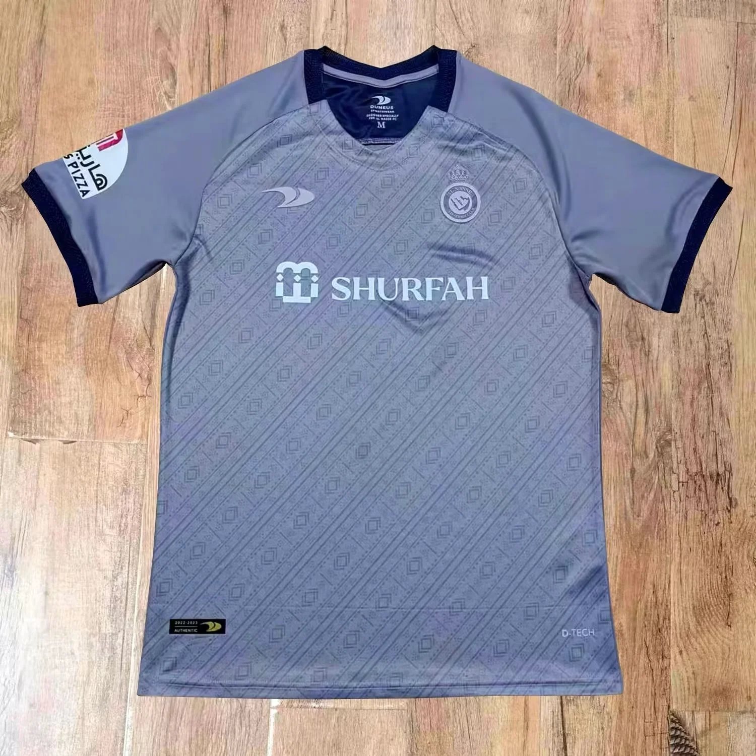 Design Al Nassr FC 2022-2023 Third Jersey Navy Blue Jersey - 6
