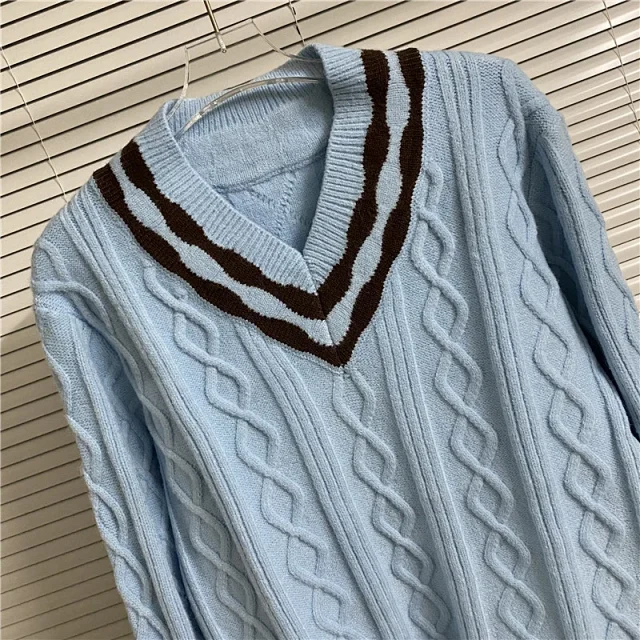 Louis Vuitton Knitwear Crewneck Monogram Knit Sweater product detail image 12