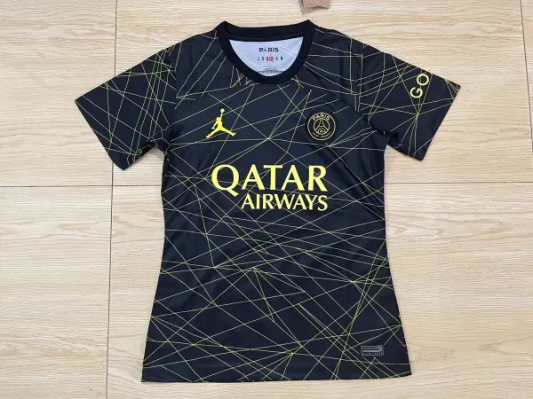 Air Jordan x Paris Saint-Germain Third Jersey Black / Yellow - 1