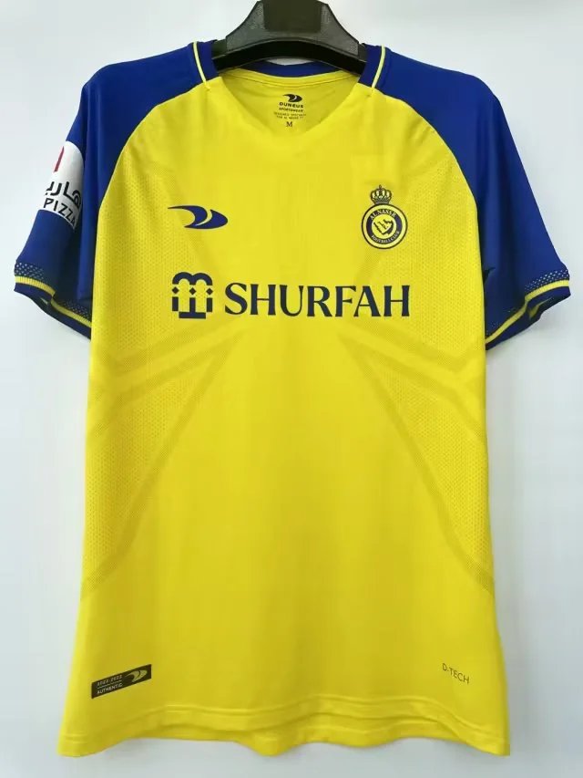 Design Al Nassr FC 2022-2023 Third Jersey Navy Blue Jersey - 13